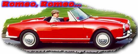 Alfa Romeo Guilia Spider at full chat!