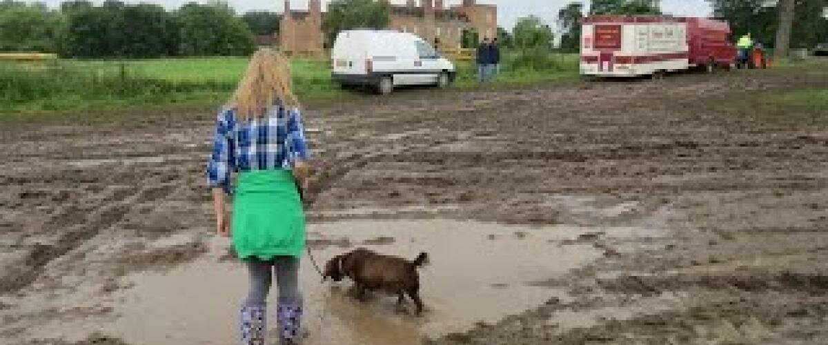 The rally site four years ago; now Melford Rally has been cancelled again.