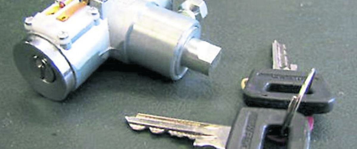 Not easy to rebuild; the Waso ignition lock!